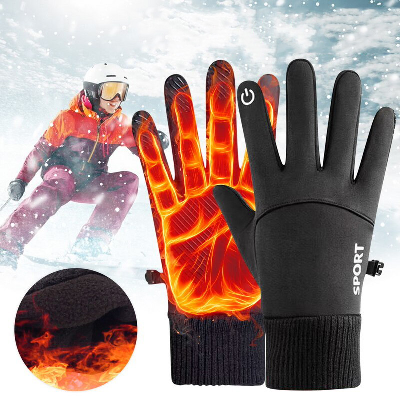 Ski Glove Waterproof - Guantes de invierno cálidos, impermeables, a