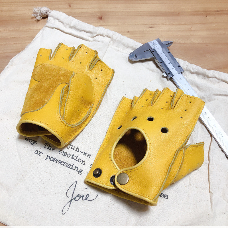 Guantes de cuero retro de medi - Leather Driving Glove reseña y precio