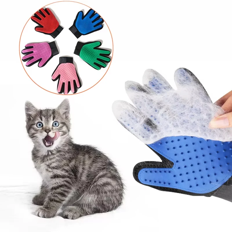Guante para mascotas, guante p - Rubber Glove Cleaning reseña y precio