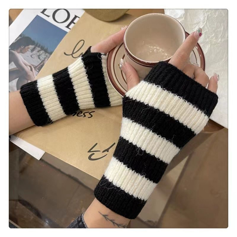 Accesorios Y2k, Guantes de Pun - Fingerless Glove Knit reseña y precio