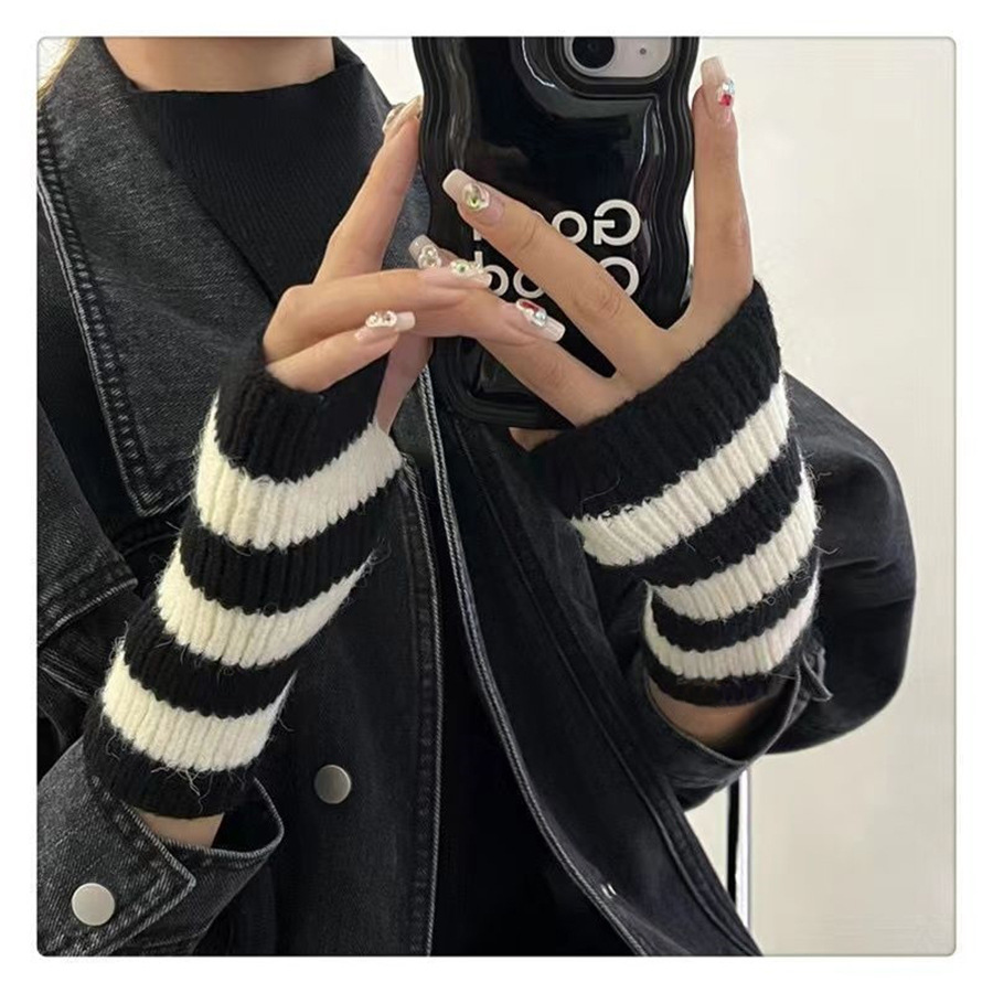 Accesorios Y2k, Guantes de Pun - Fingerless Glove Knit reseña y precio