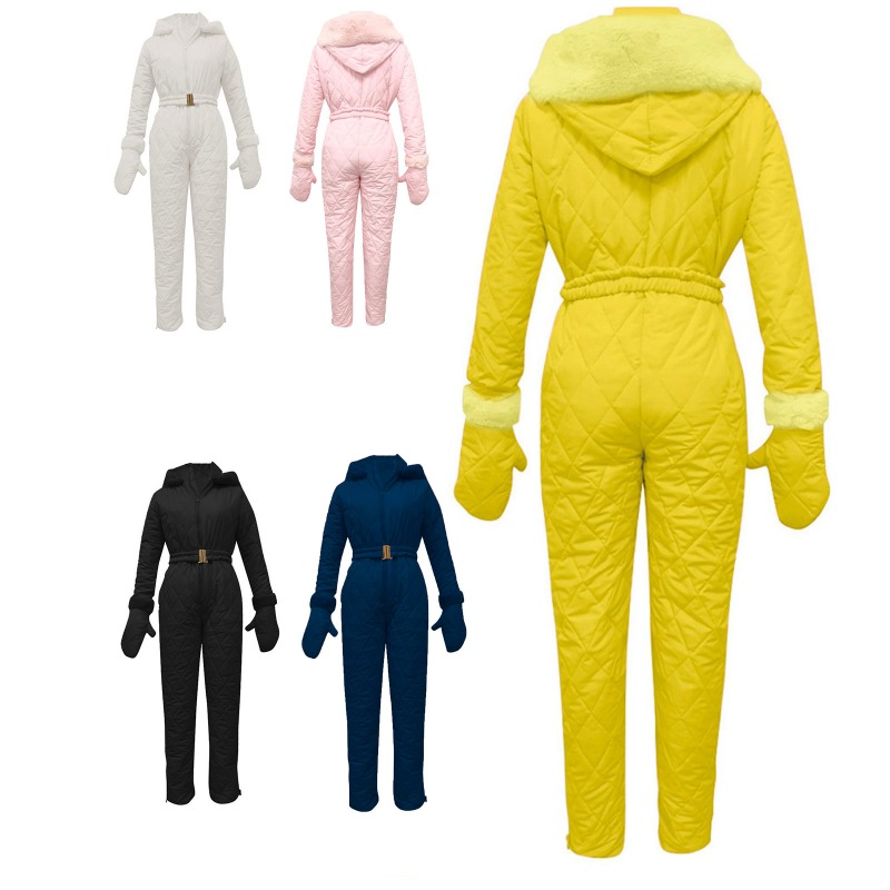 Traje de esquí de Color sólido - Ski Glove Waterproof reseña y precio